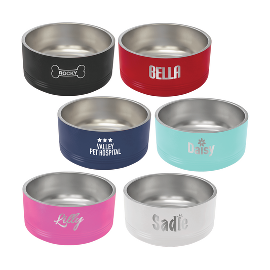 Stainless Steel Dog Food Bowl 64 oz