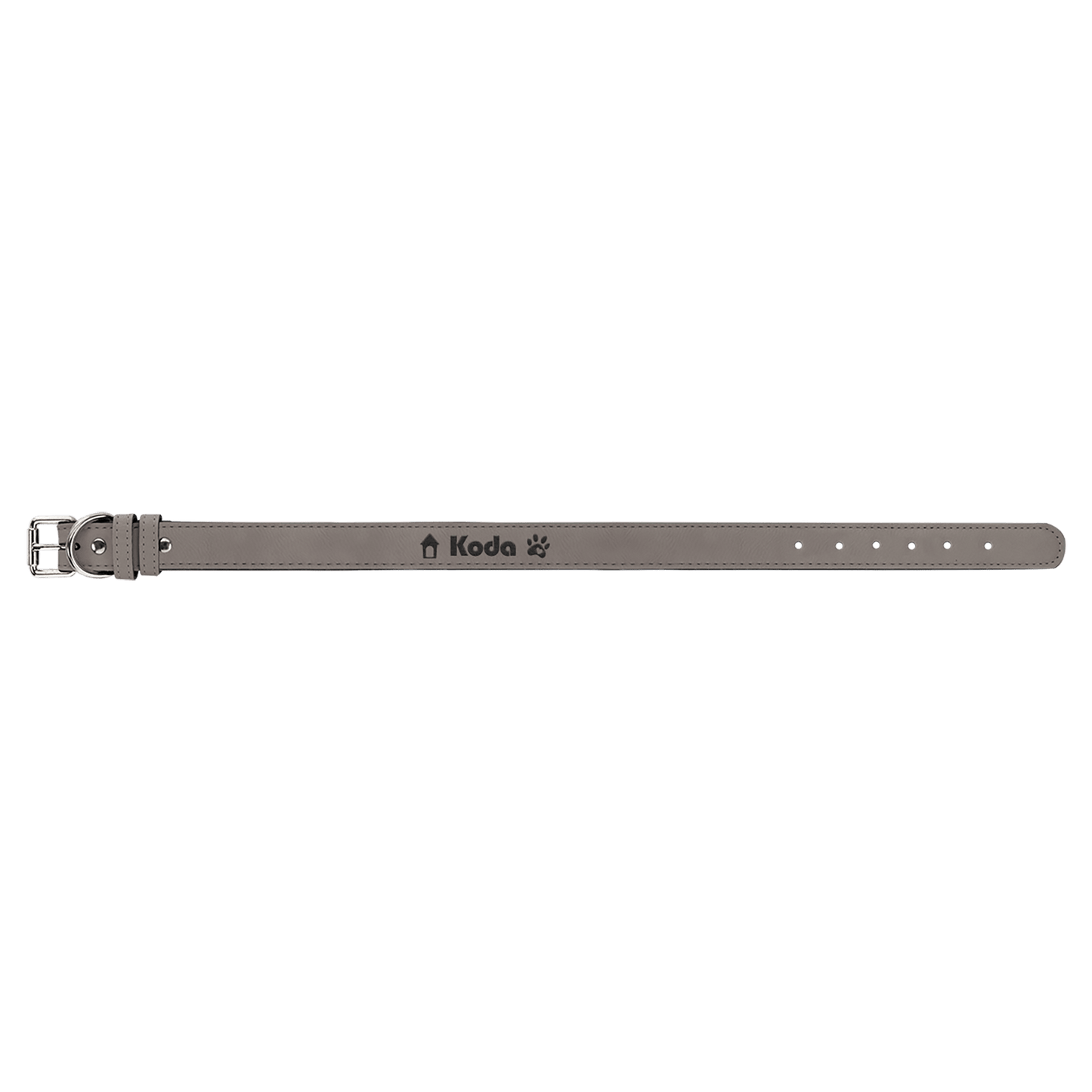 27" x 1 1/4" Leatherette Dog Collar