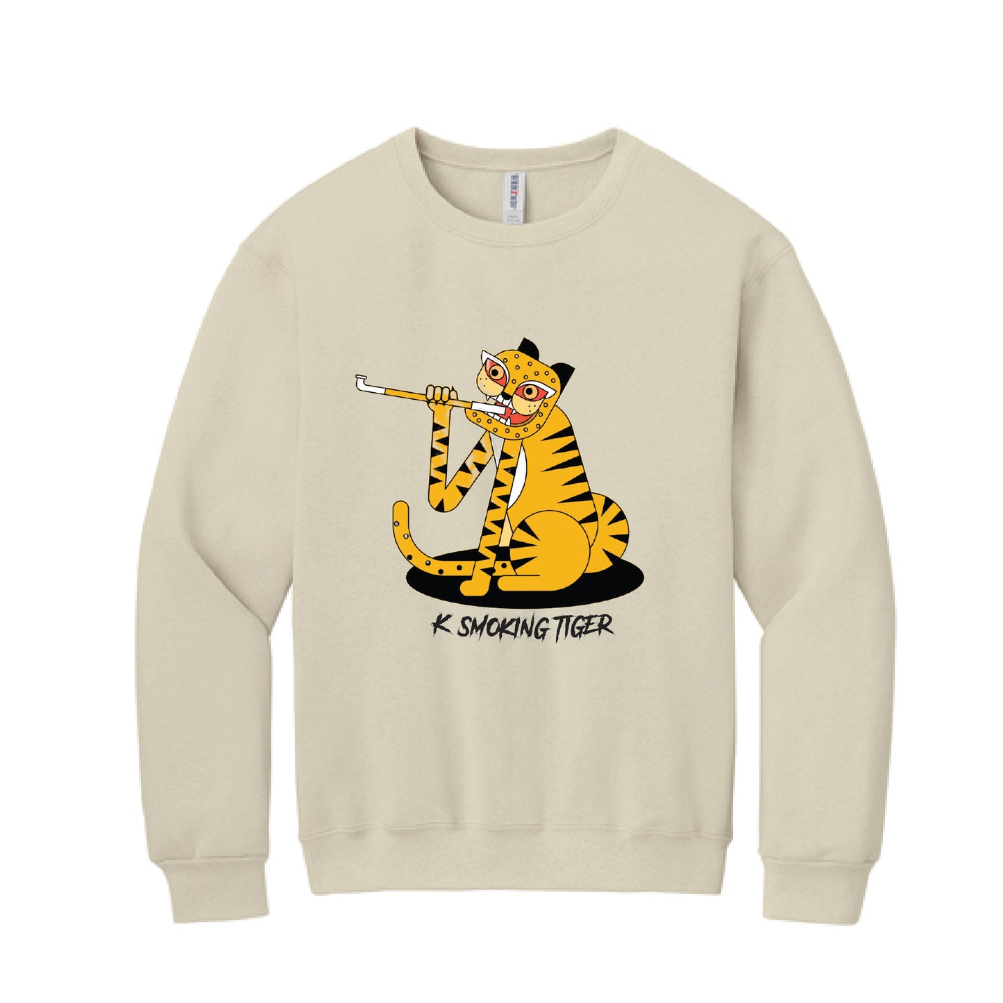 Smoking Tiger Sweatshirt